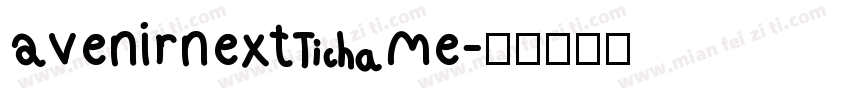 avenirnext me字体转换